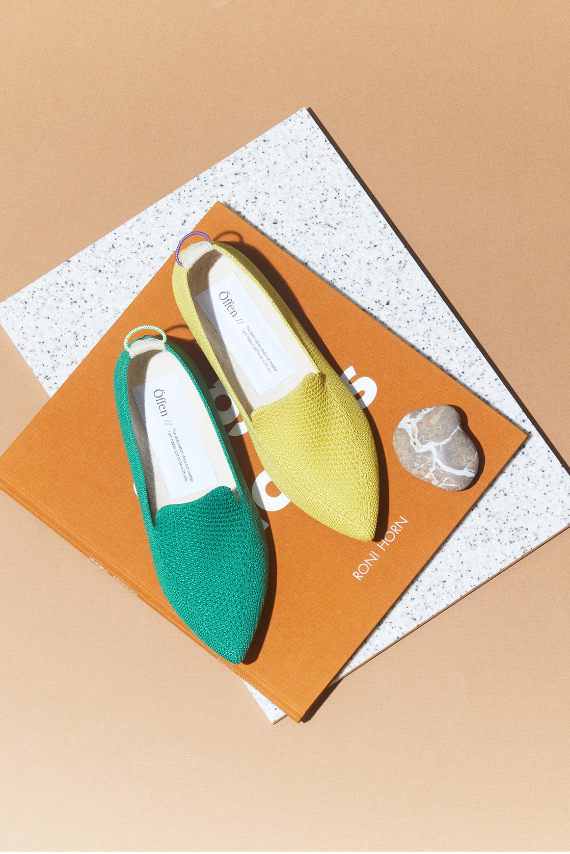 オッフェン フラットシューズ 美品 カーキ 39☆8月末まで再値下げ限定  