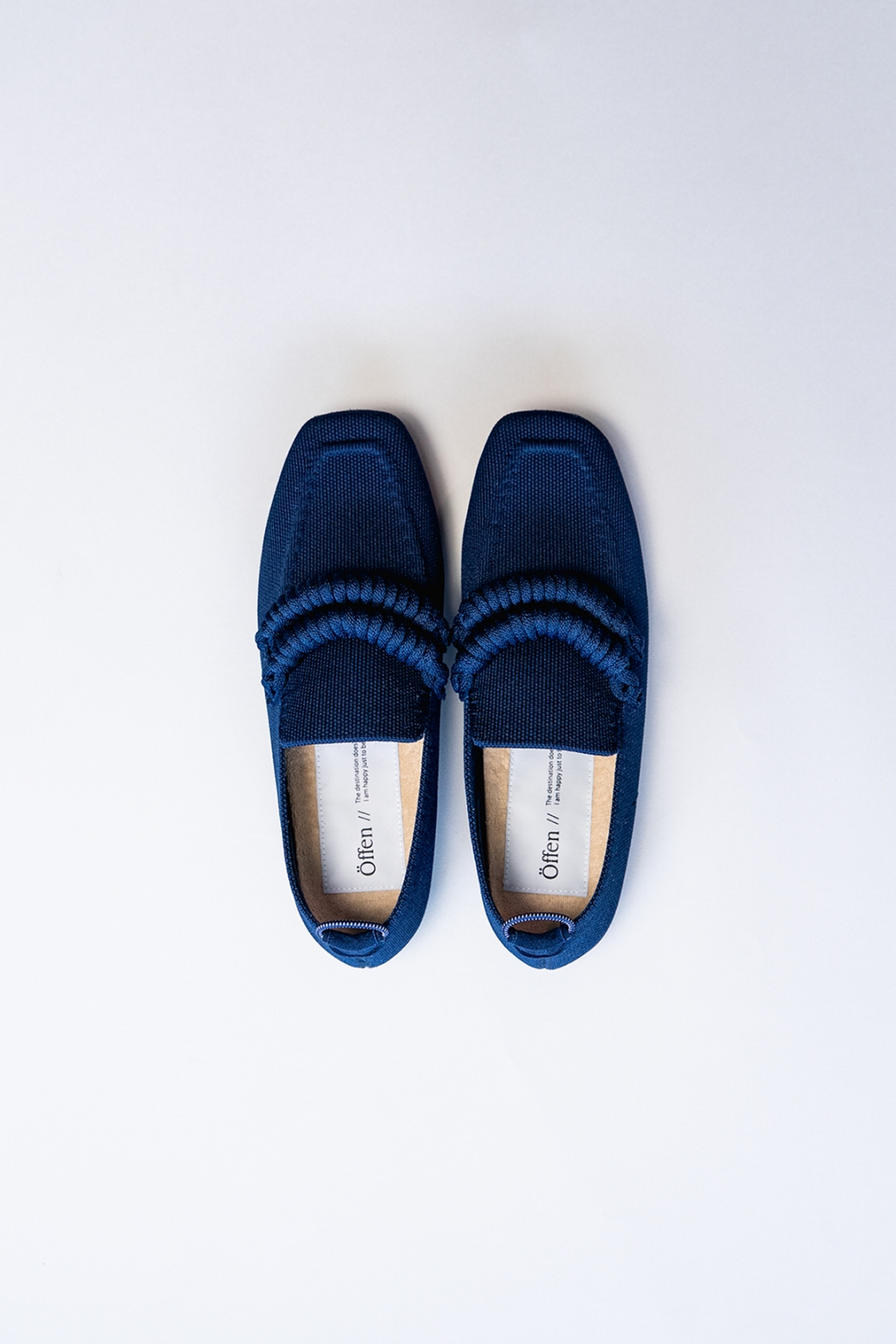 美品　オッフェン　リボン黒白水玉シューズ ALL ITEM | Offen